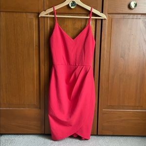 Lulu’s V-Neck Mini Dress